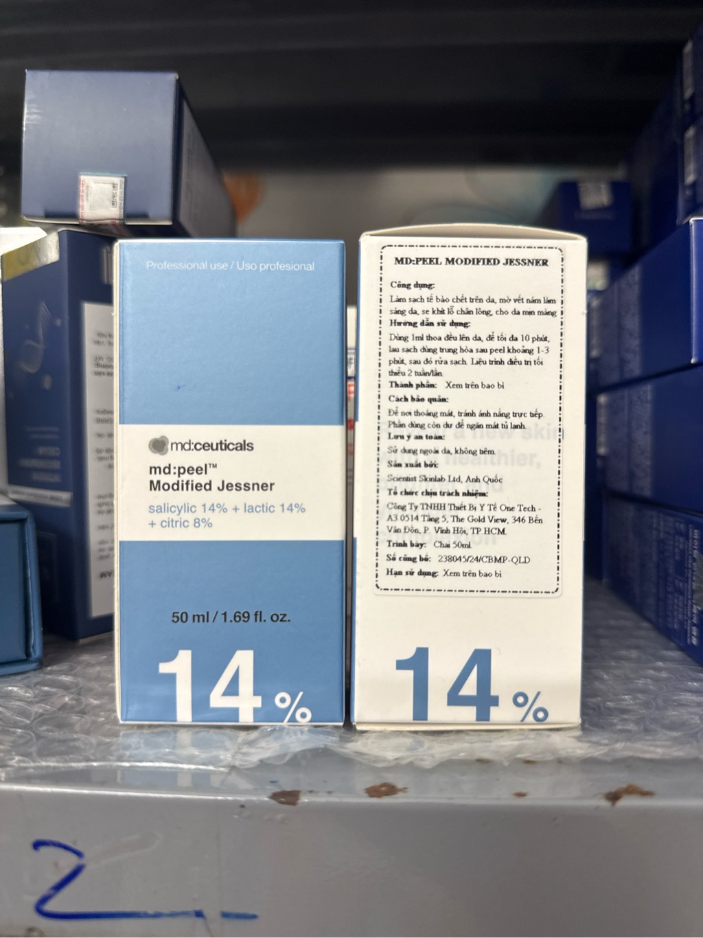 Md:Ceuticals Md:Peel Modified Jessner Salicylic 14% 50Ml Cty