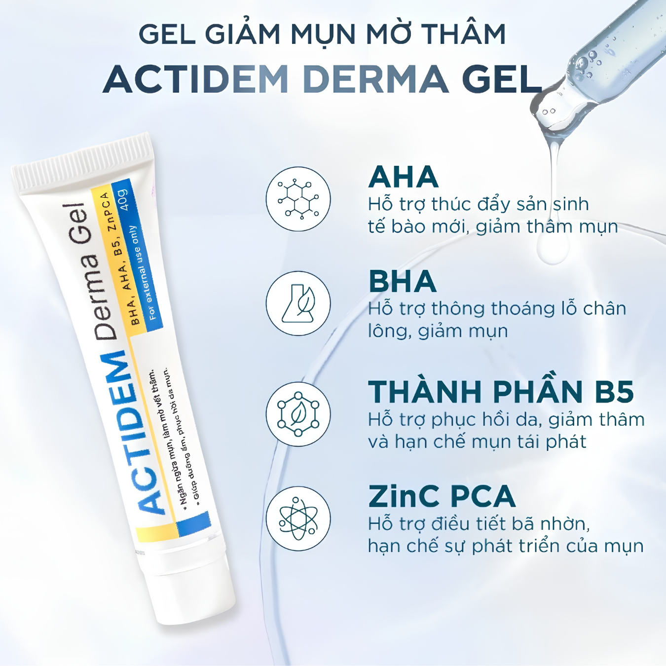 Actidem Derma Gel 18G