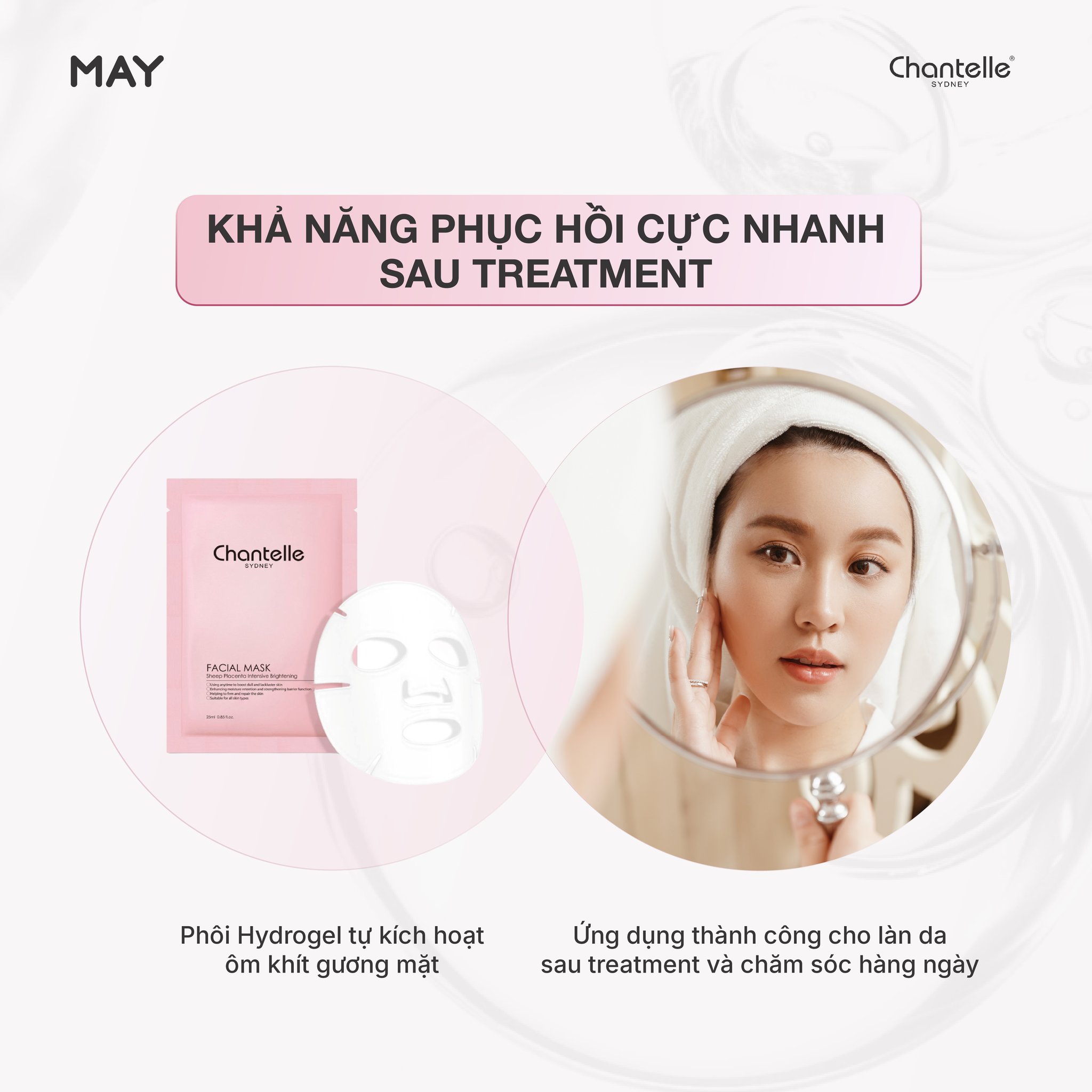 Chantelle Mặt Nạ Facial 7x25ml (CTY) - Hộp