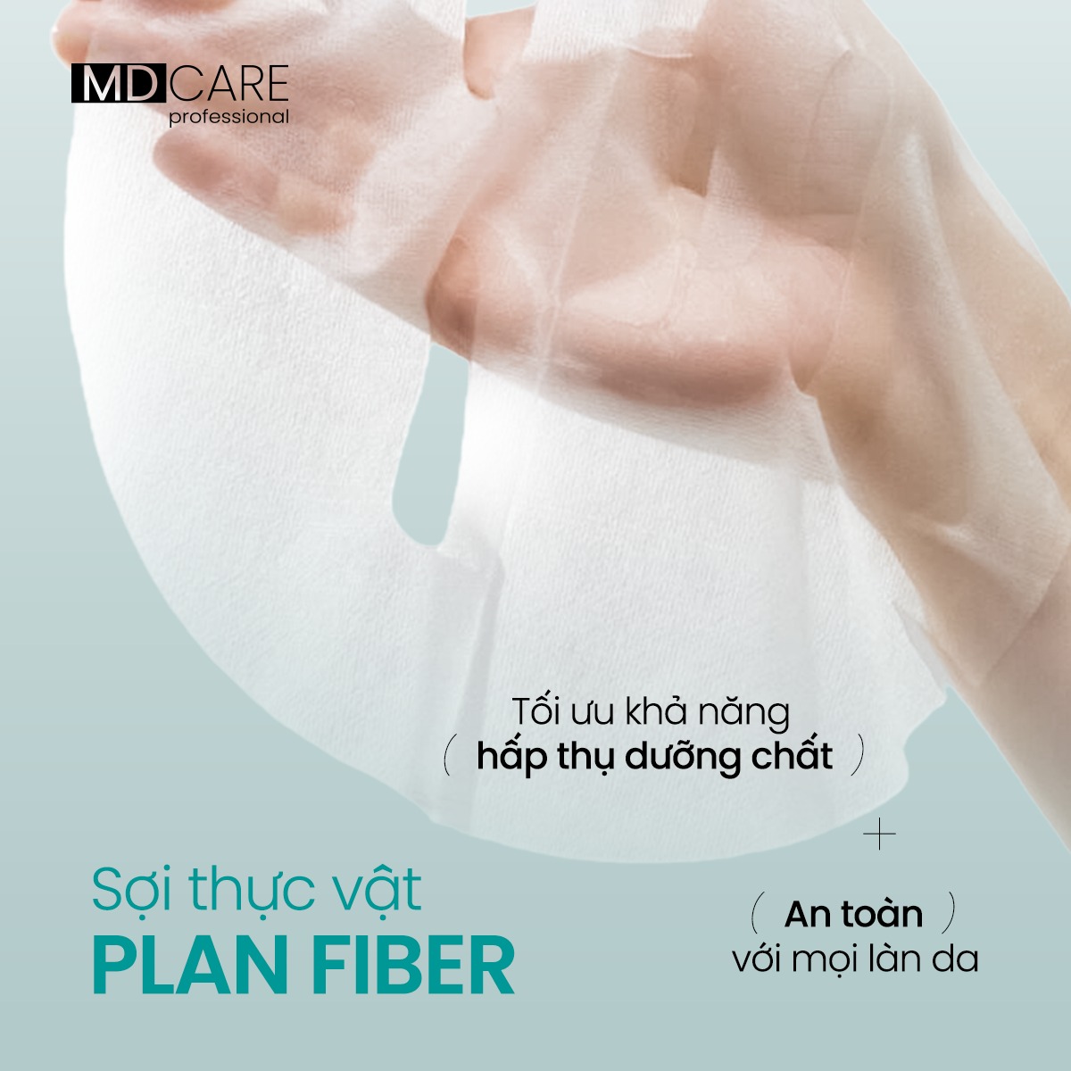 Md care Mặt Nạ Nmf Cấp Ẩm Và Cân Bằng Lợi Khuẩn (Cty) - Miếng Lẻ