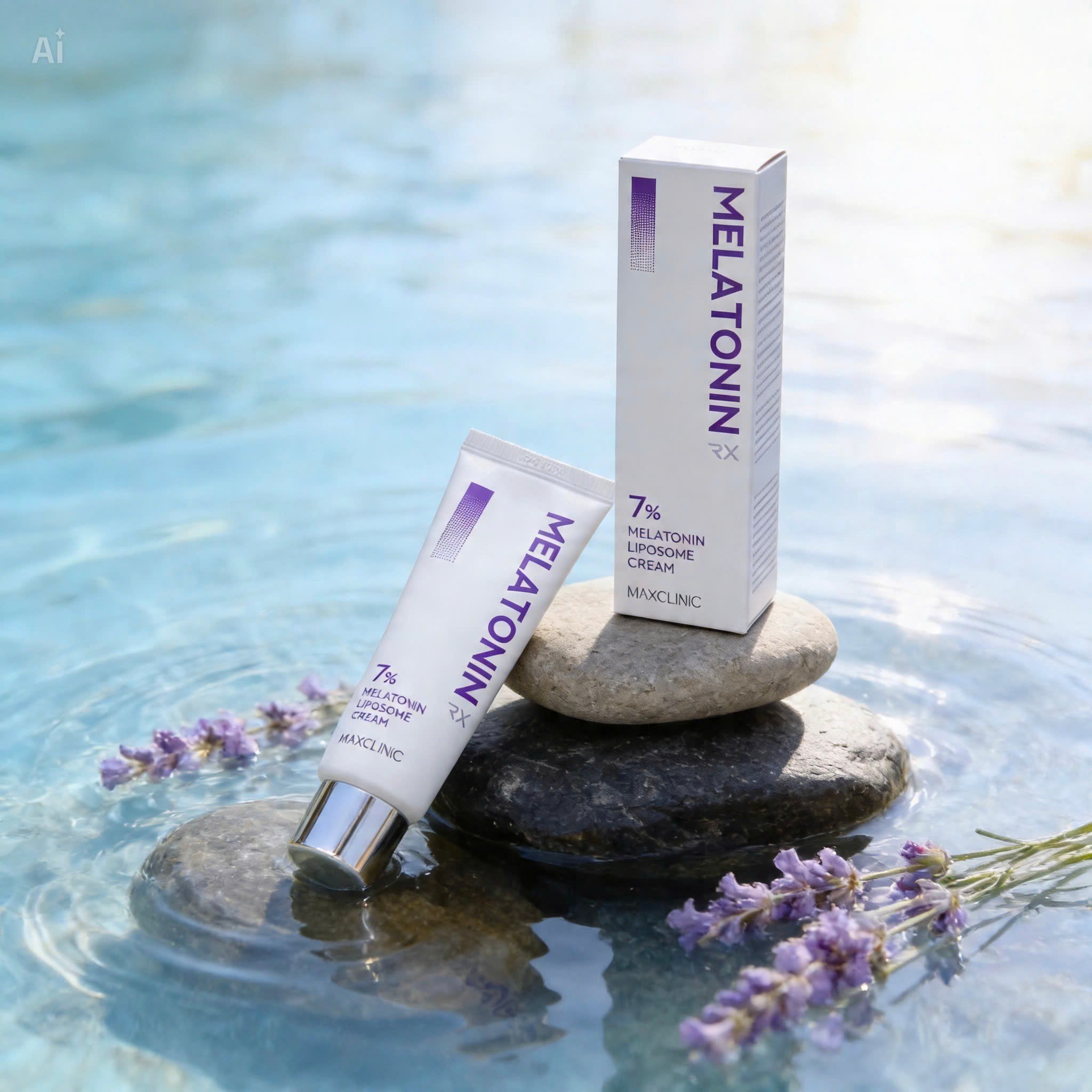 Maxclinic Kem Dưỡng Melatonin Liposome Cream 7% 50G (Cty)