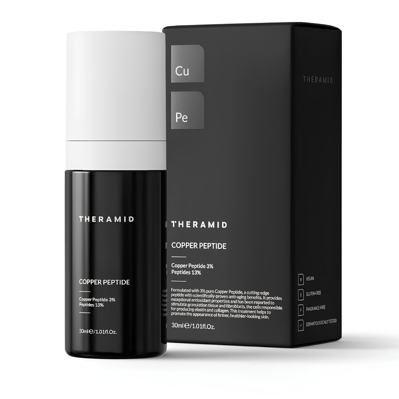 THERAMID Copper Peptide 30ML - Màu Đen (CTY)