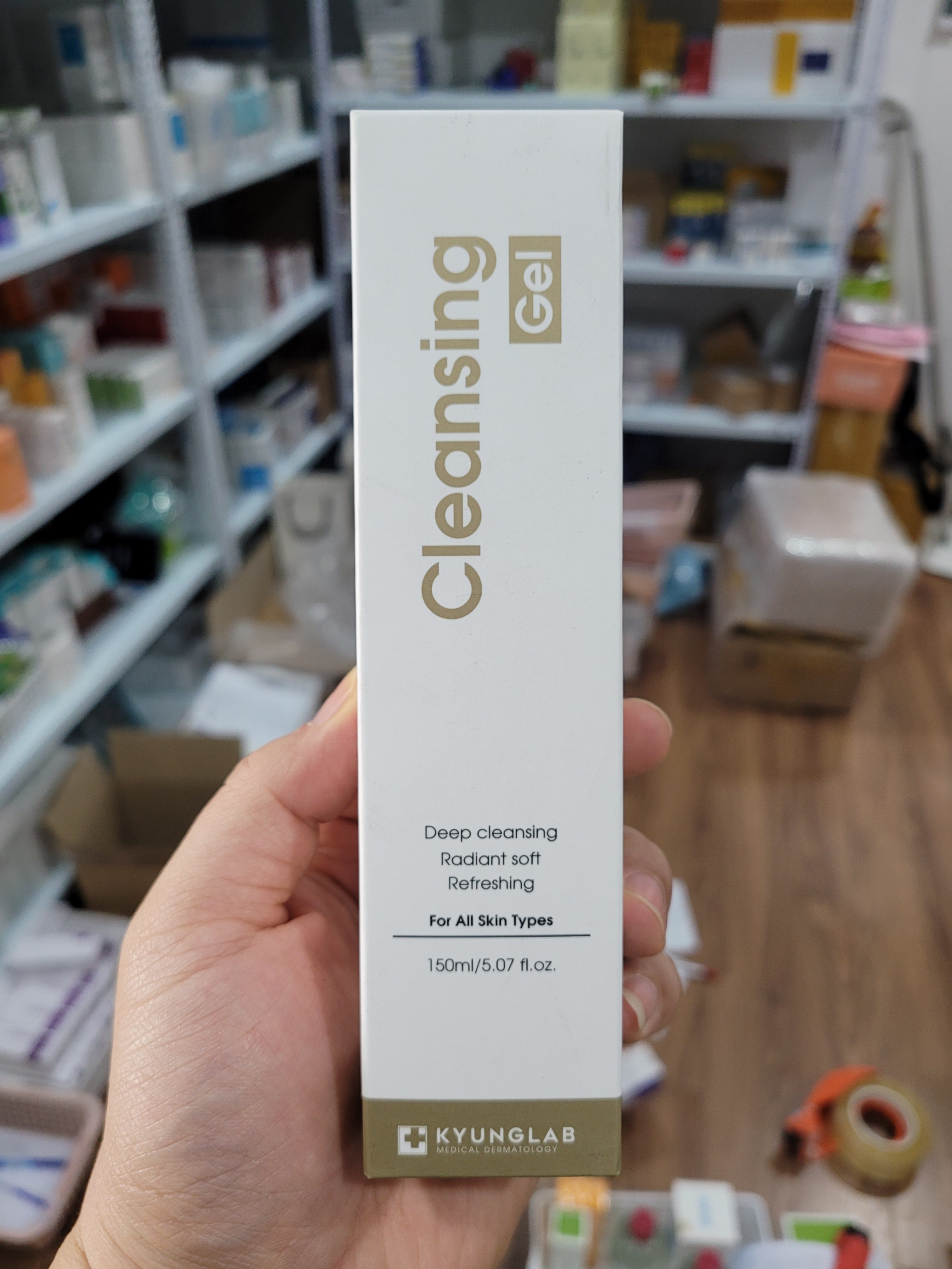 Kyunglab Cleansing Gel Cho Mọi Lại Da 150Ml-Màu Trắng (Cty)