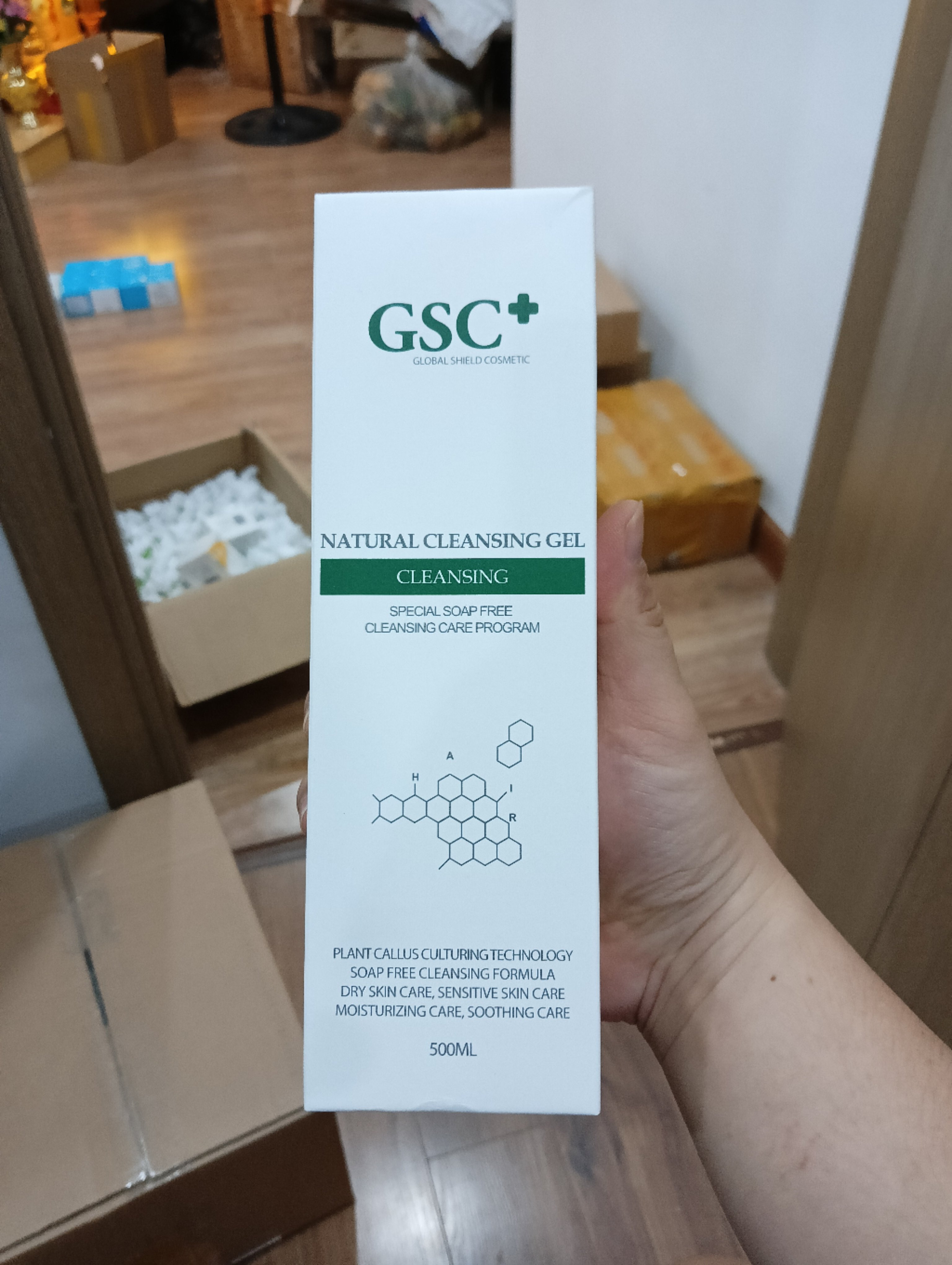 Gel Rửa Mặt Gsc Natural Cleansing 500Ml Cty