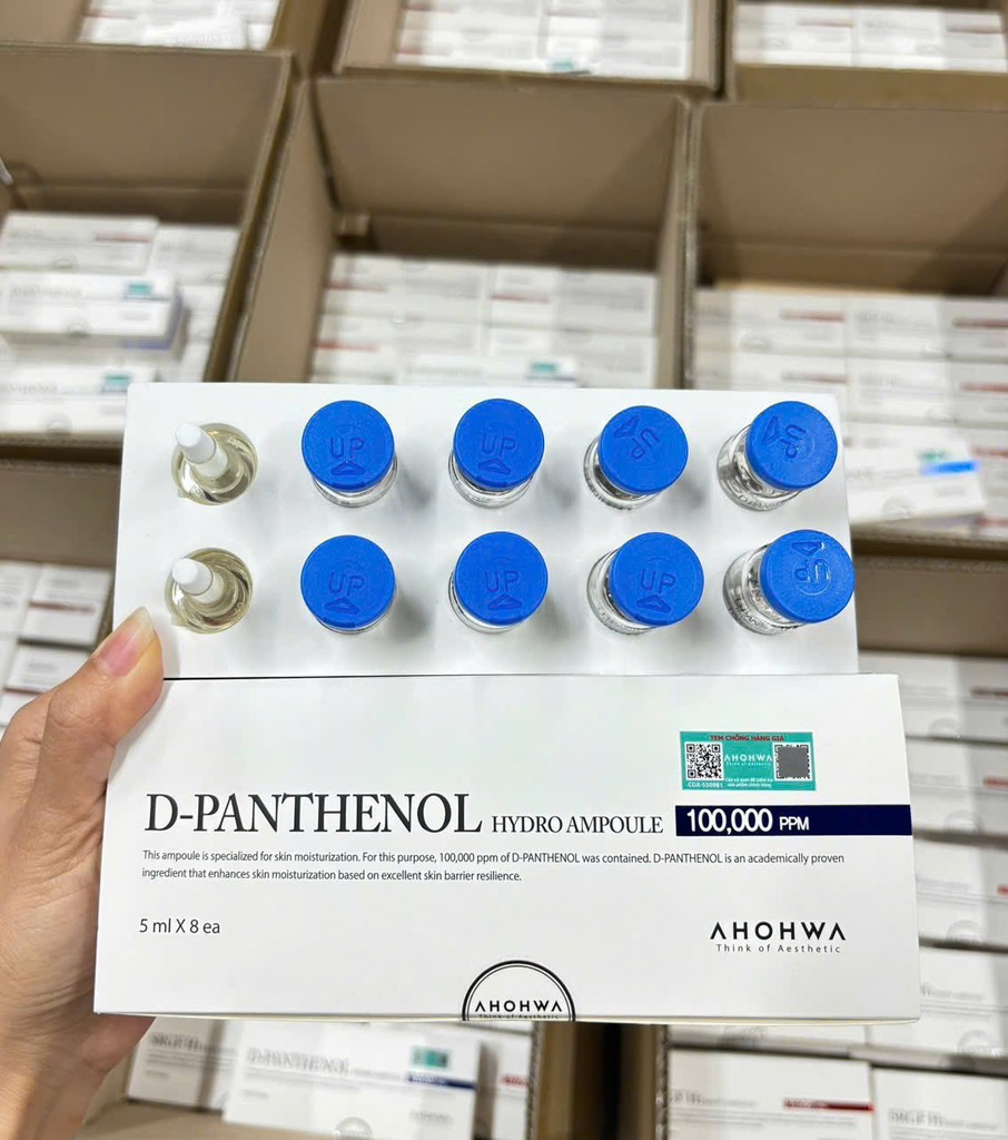 Ahohwa Tế bào Gốc D Panthenol Xanh Dương  (8x5mL) (CTY)