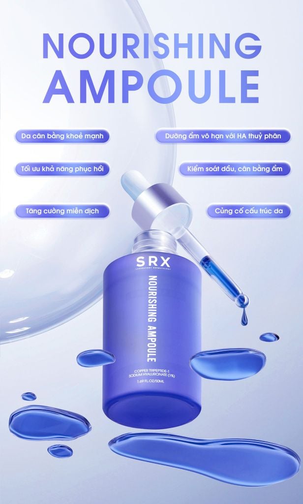 Srx Serum Nourishing Ampoule Phục Hồi-Màu Tím 50Ml (Cty)