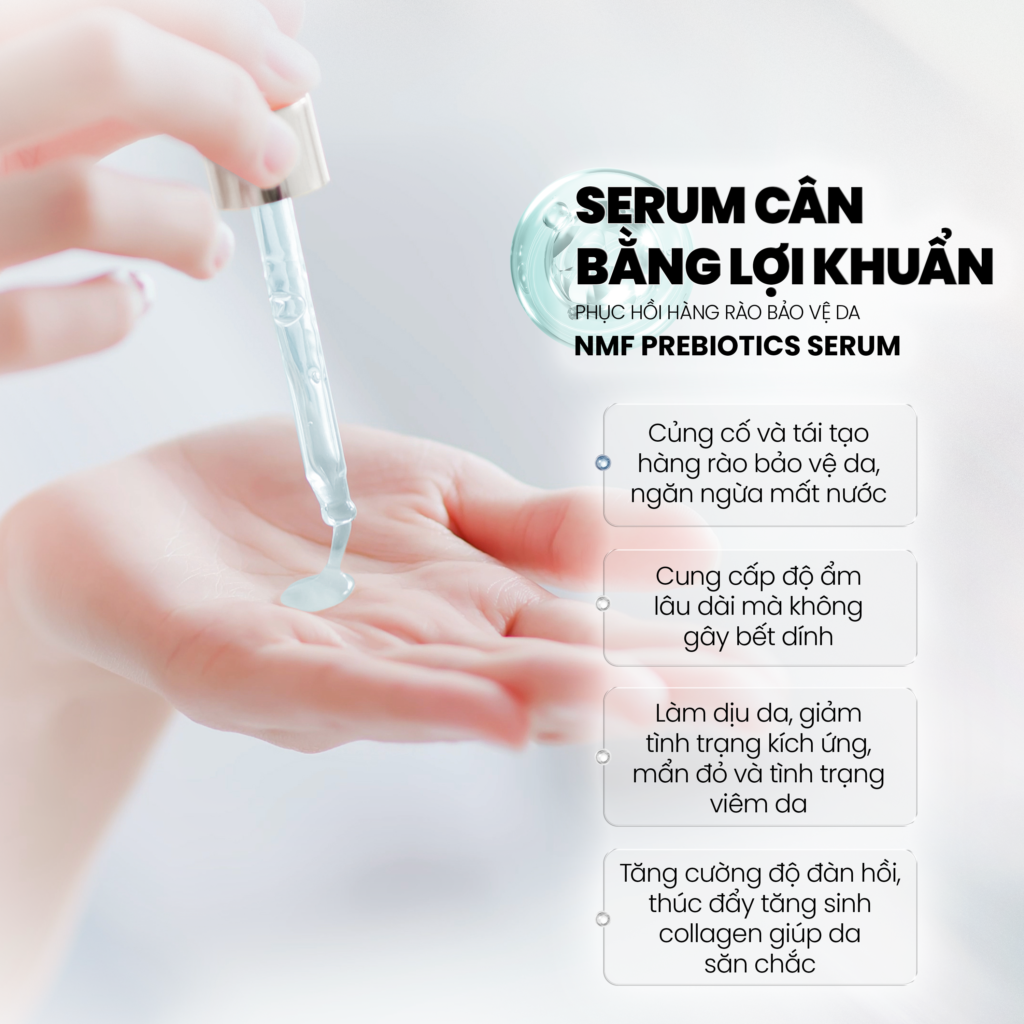 Md Care Care Nmf Prebiotics Serum 30Ml - Xanh Ngọc (Cty)