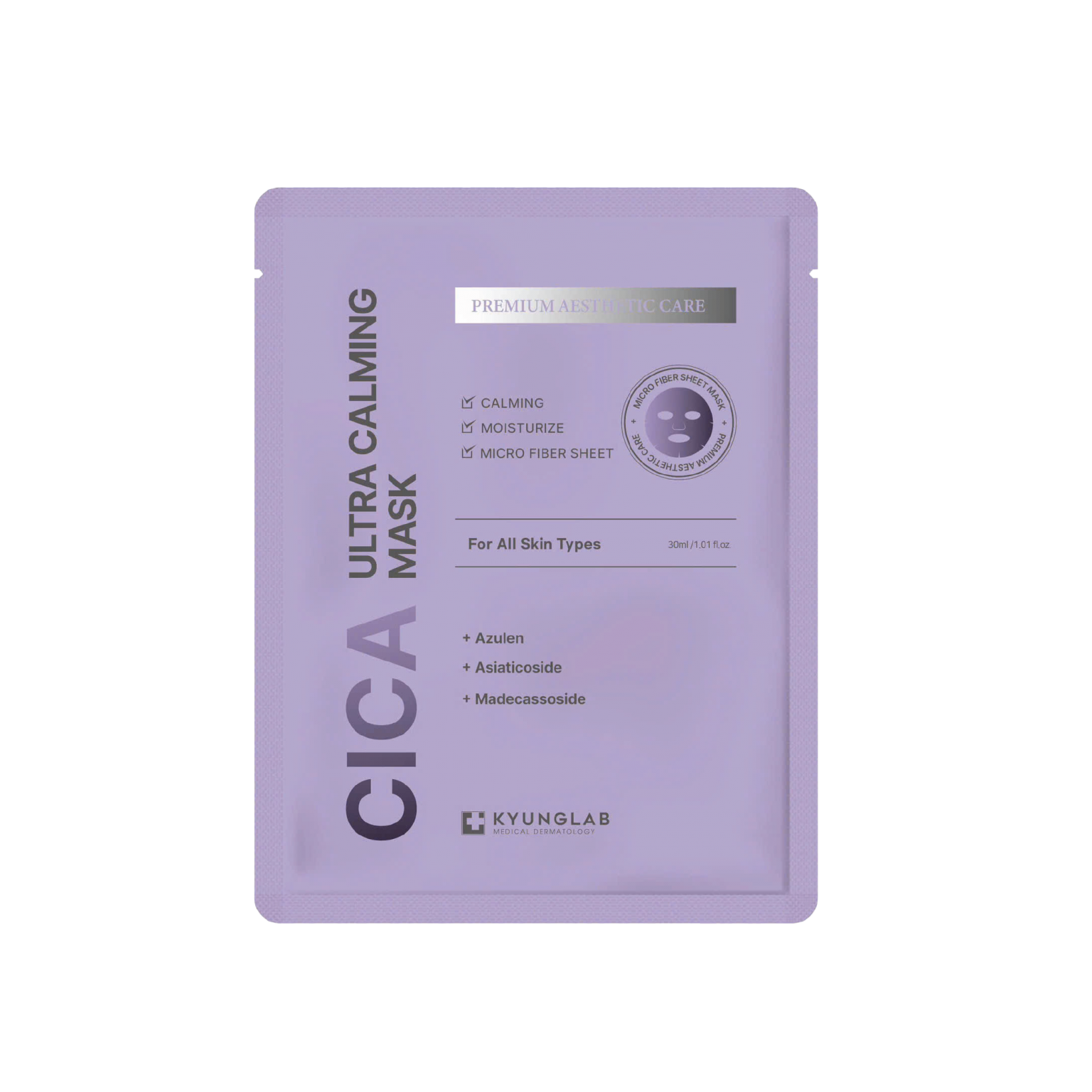Kyunglab Cica Ultra Claming Mask Tím (Cty) - Hộp