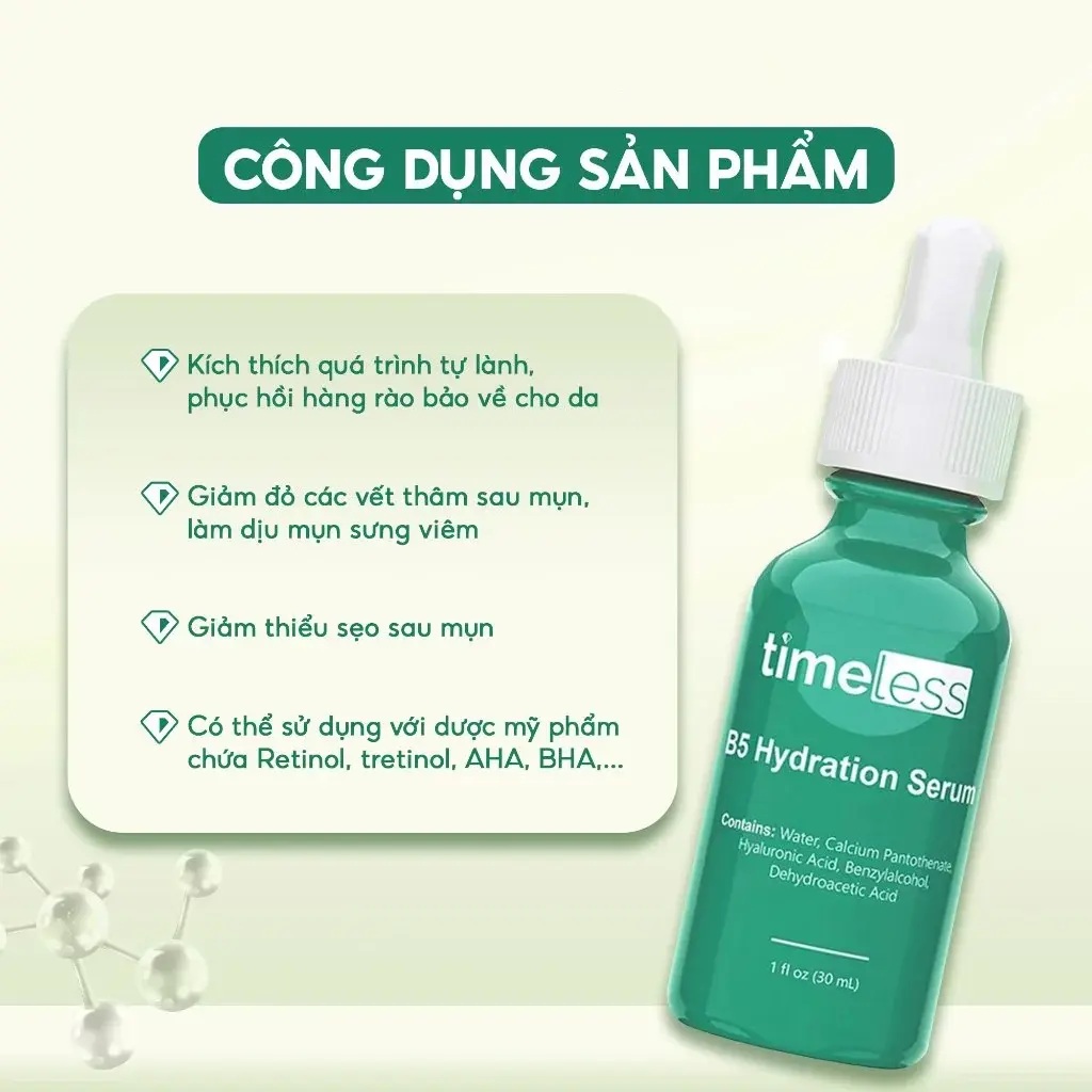 Timeless Vitamin B5 Serum 30ml (CTY)