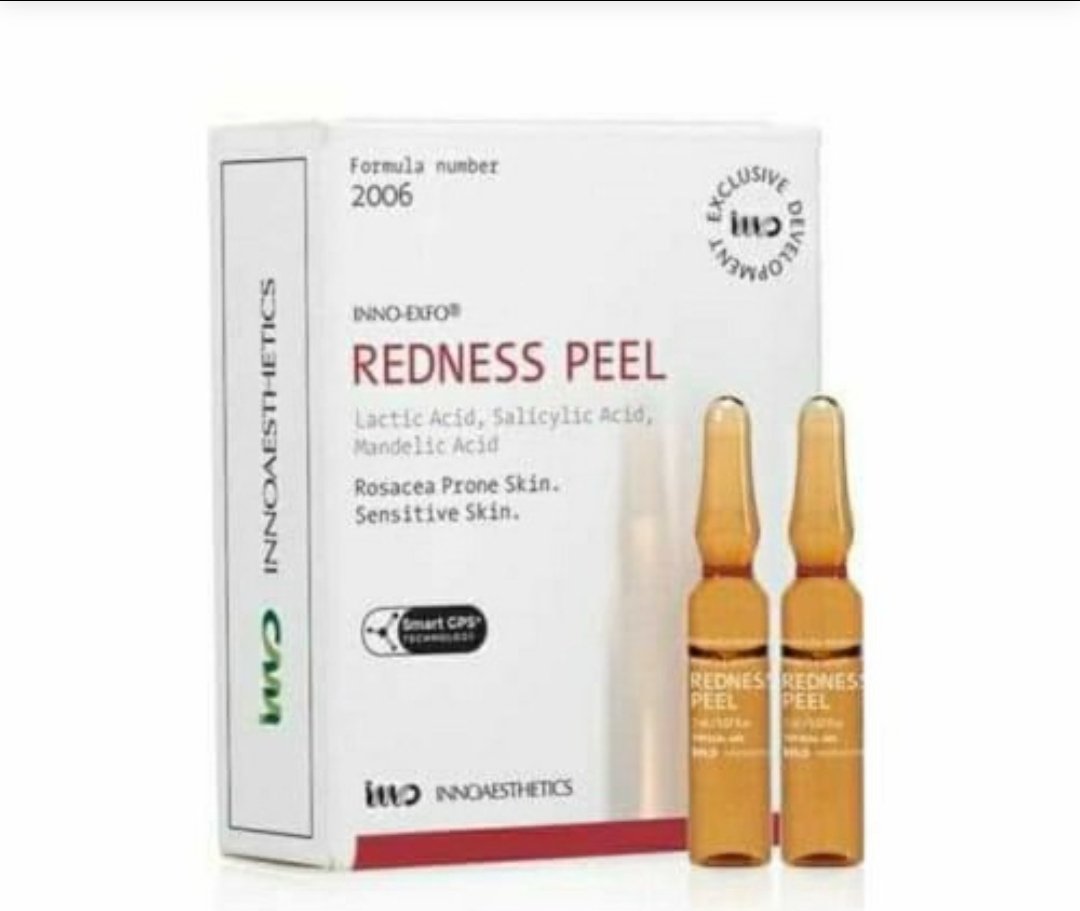 Inno Peel Redness Dành Cho Da Nhiễm Cort Da Yếu (6 Ống×2Ml) (Nđ)