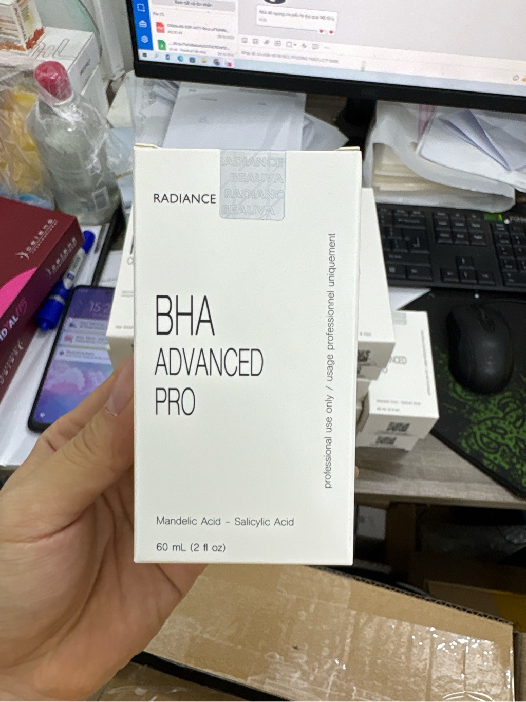 Radiance Beauva BHA Avanced Pro 60ml (Cty)