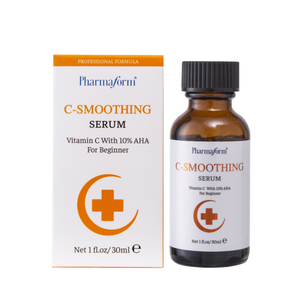 Pharmaform Serum C-Smoothing+10% Aha 30Ml-Màu Cam (Cty)