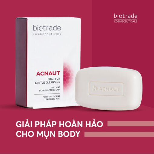Biotrade Xà Phòng Điều Trị Mụn Cơ Thể Acnaut Soap (Cty)