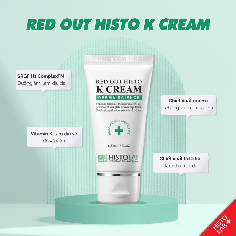 Histolab Kem Dưỡng Red Out Histo K 50Ml (Cty)
