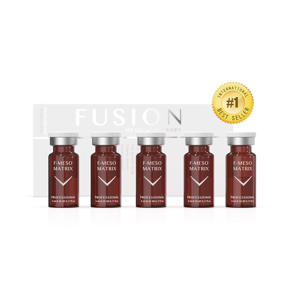 Fusion Meso F-Meso Matrix Hỗ Trợ Điều Trị Sẹo Rỗ Hộp 5X5Ml  (Cty)