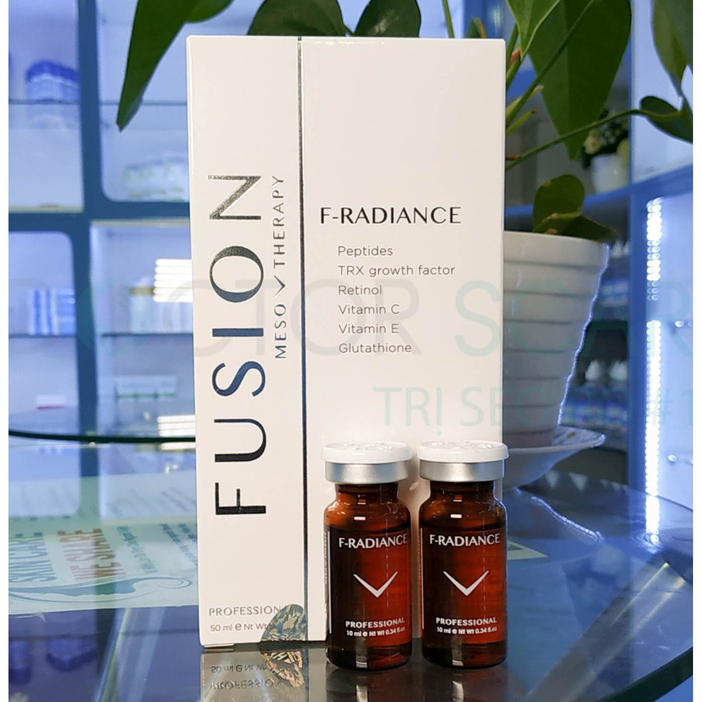 Fusion Meso F-Radiance Hỗ Trợ Điều Trị Tăng Sắc Tố (5 Lọ X 10Ml) Cty