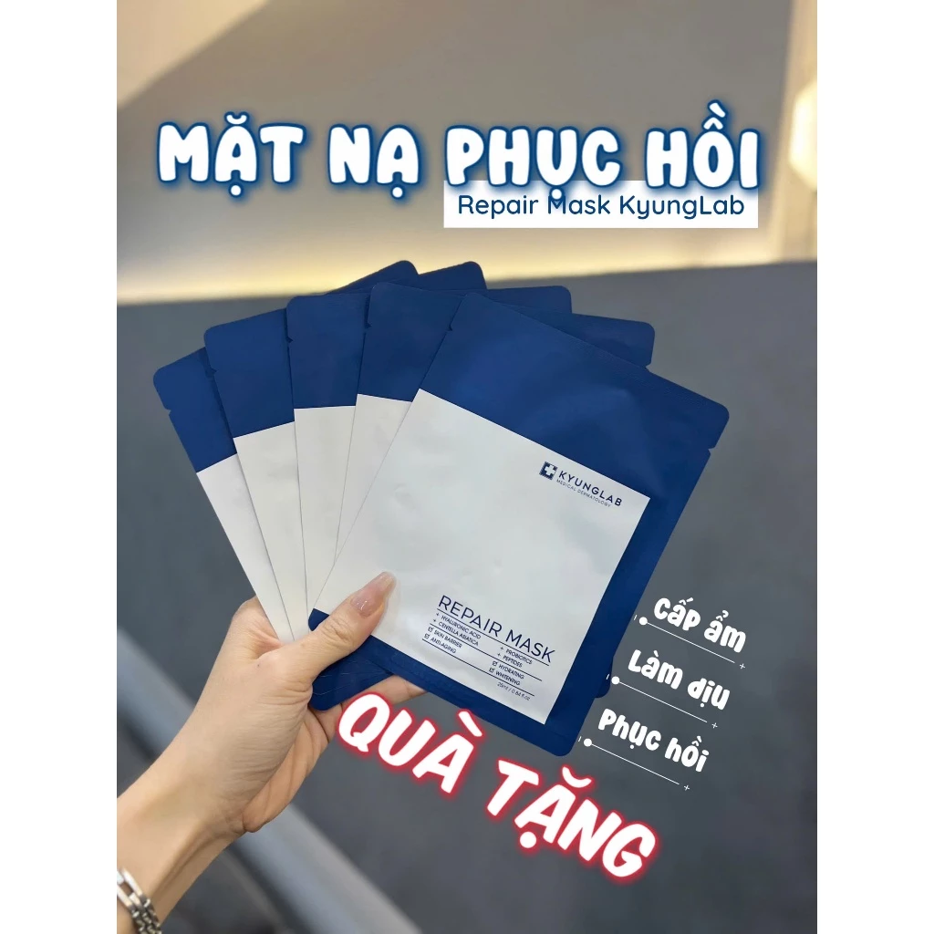 Kyunglab Mặt Nạ Repairing B5 Phục Hồi - Màu Xanh (Cty)