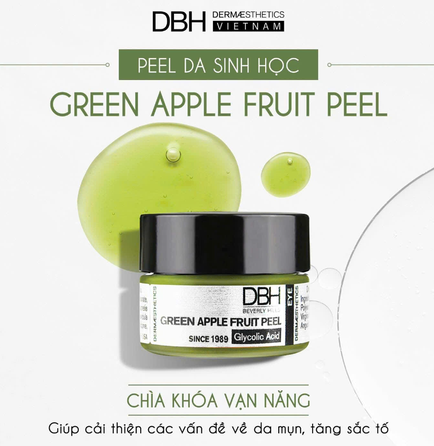DBH Peel Táo xanh hũ 15ml (CTY)