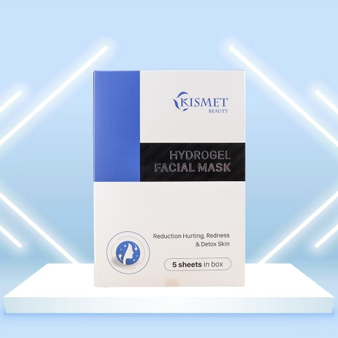 KISMET HydroGel Facial Mặt nạ - màu Xanh biển (CTY) - HỘP