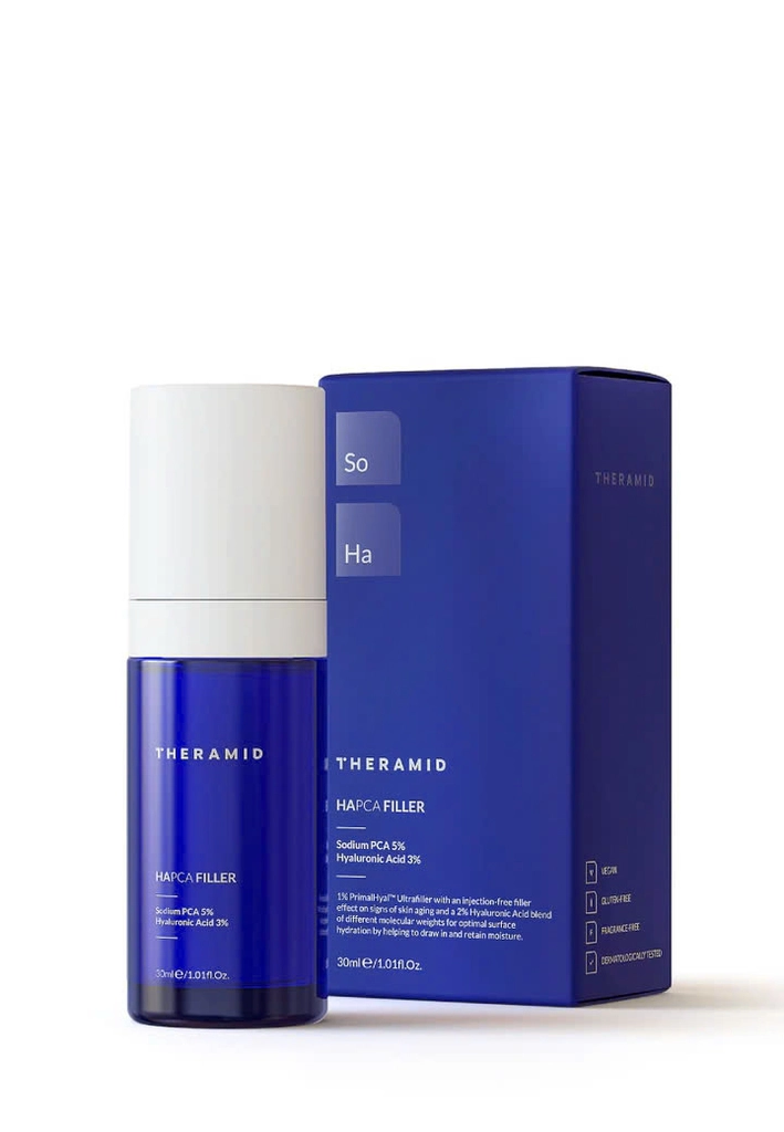 THERAMID Hapca Filler Huyết thanh điều trị nếp nhăn 30ml - Xanh đậm (CTY)