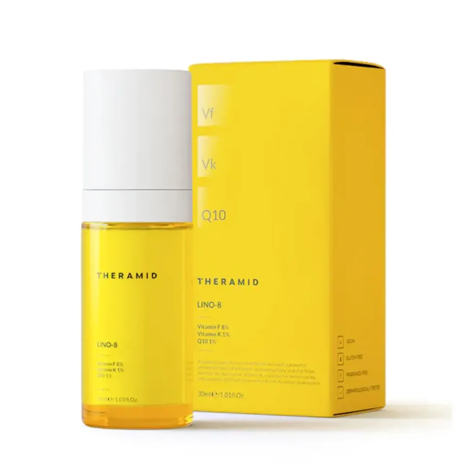 THERAMID Lino-8 tinh chất chống oxy hoá 30ml - màu Vàng (CTY)