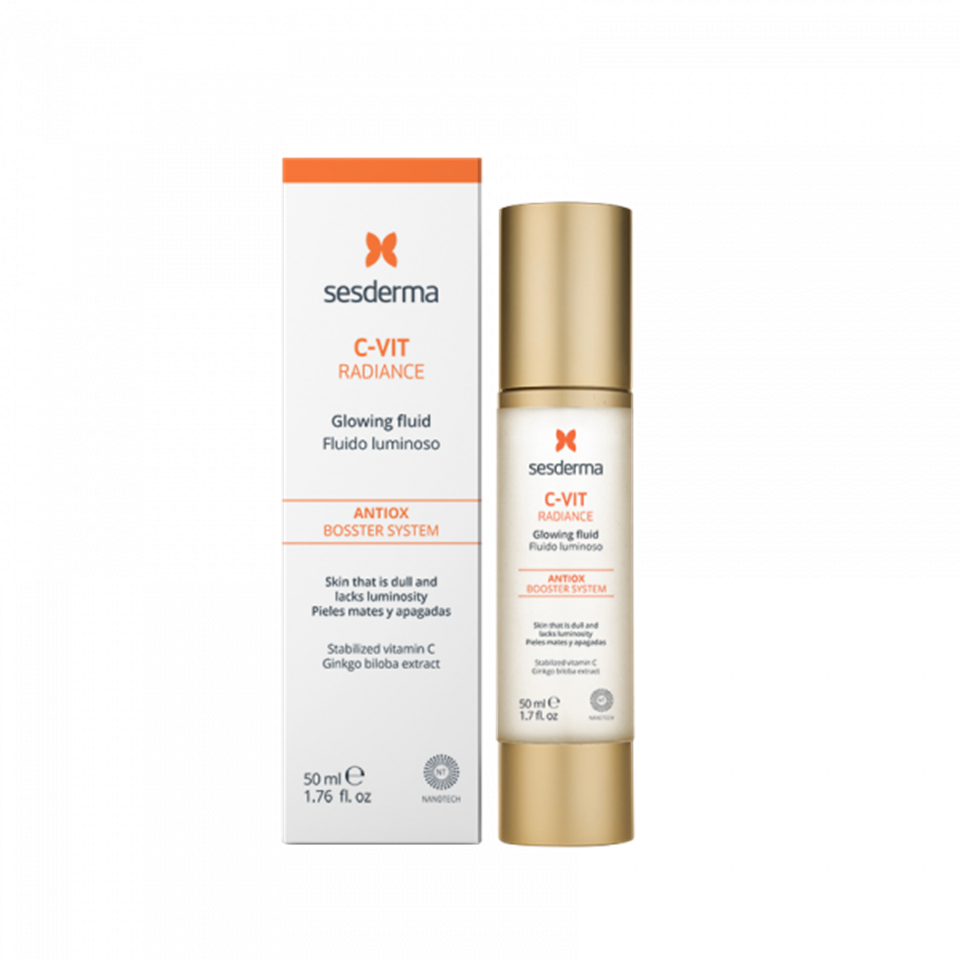 Sesderma C-Vit Radiance Glowing Fluid kem dưỡng sáng 50ml (CTY)