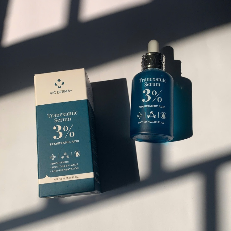 VICDERMA Serum Tranexamic 3% (CTY) Xanh Đậm