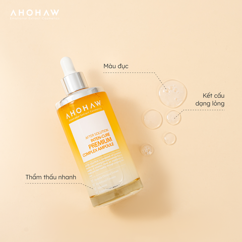 Ahohwa Premium Complex Ampoule Trẻ hoá, giảm nhăn 50ml (CTY)