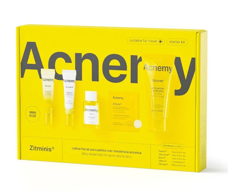 Acnemy ZitMinis Essentials Discovery Kit mụn 4 món (CTY)