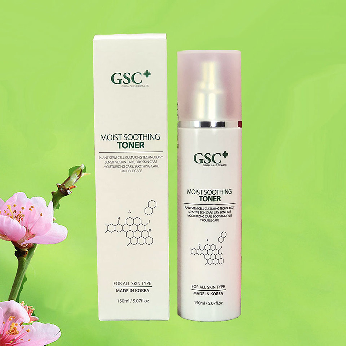 GSC Moist Soothing Toner dạng xịt 150ml (CTY)
