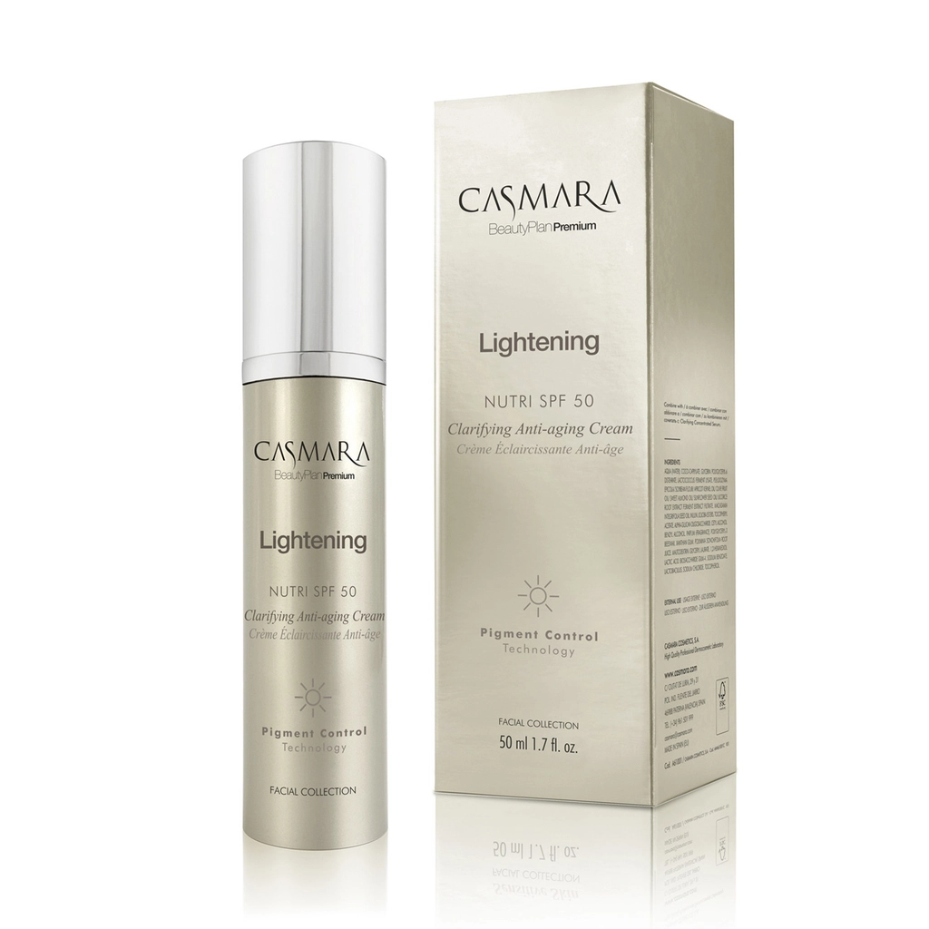 Casmara Lightening Clarifying Anti-Aging Kem Dưỡng Nám Ngày SPF50 50ml (CTY)