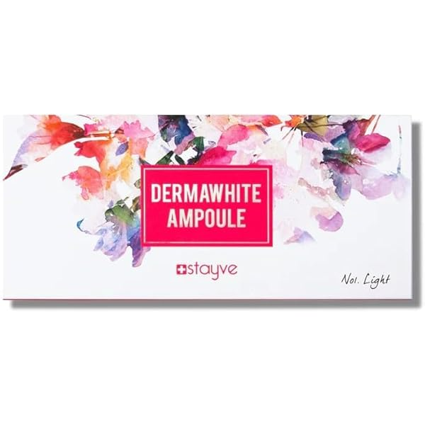 Stayve Dermawhite Ampoule 12x8ml (CTY) - Màu Đỏ (Ống Lẻ)