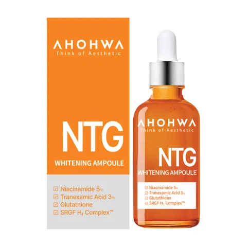 Ahohwa Whitening Ampoule NTG 30ml - Màu Cam (Cty)