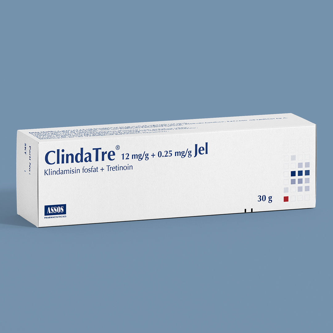 Assos ClindaTre 12 mg/g + 0.25 mg/g Jel 30g (Nđ)