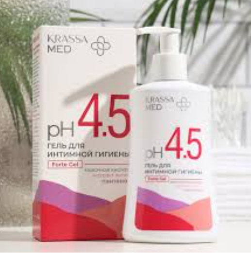 Krassa Med Forte Gel Vệ Sinh PH 4.5 250ml (CTY)