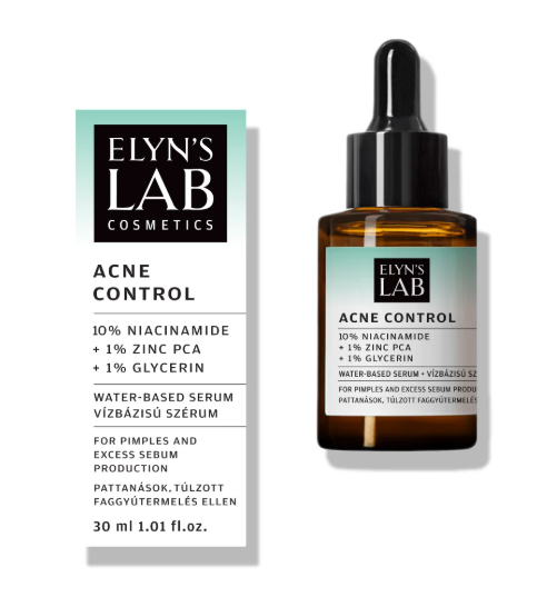 Elyn's Lab Acne Control Serum 10% Nia+1% Zinc PCA+NMF 30ml (CTY)
