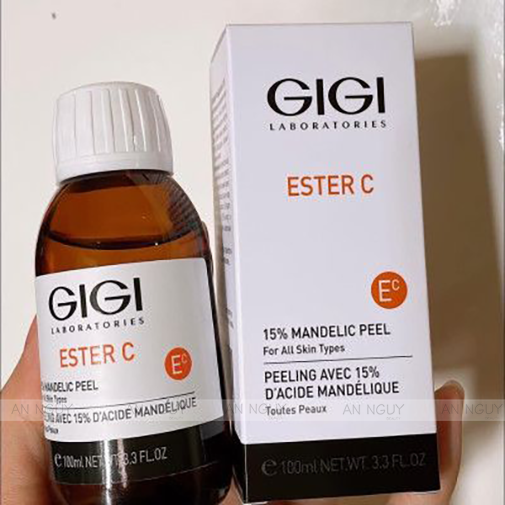 Gigi Peel Ester C 15% Mandelic Căng Bóng Sáng Da 100Ml (CTY)