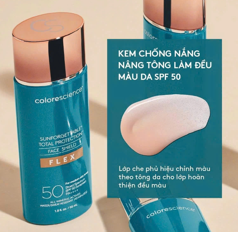 Colorescience FLEX Kcn Trang Điểm Làm Đều Màu Spf50 55Ml (Cty)