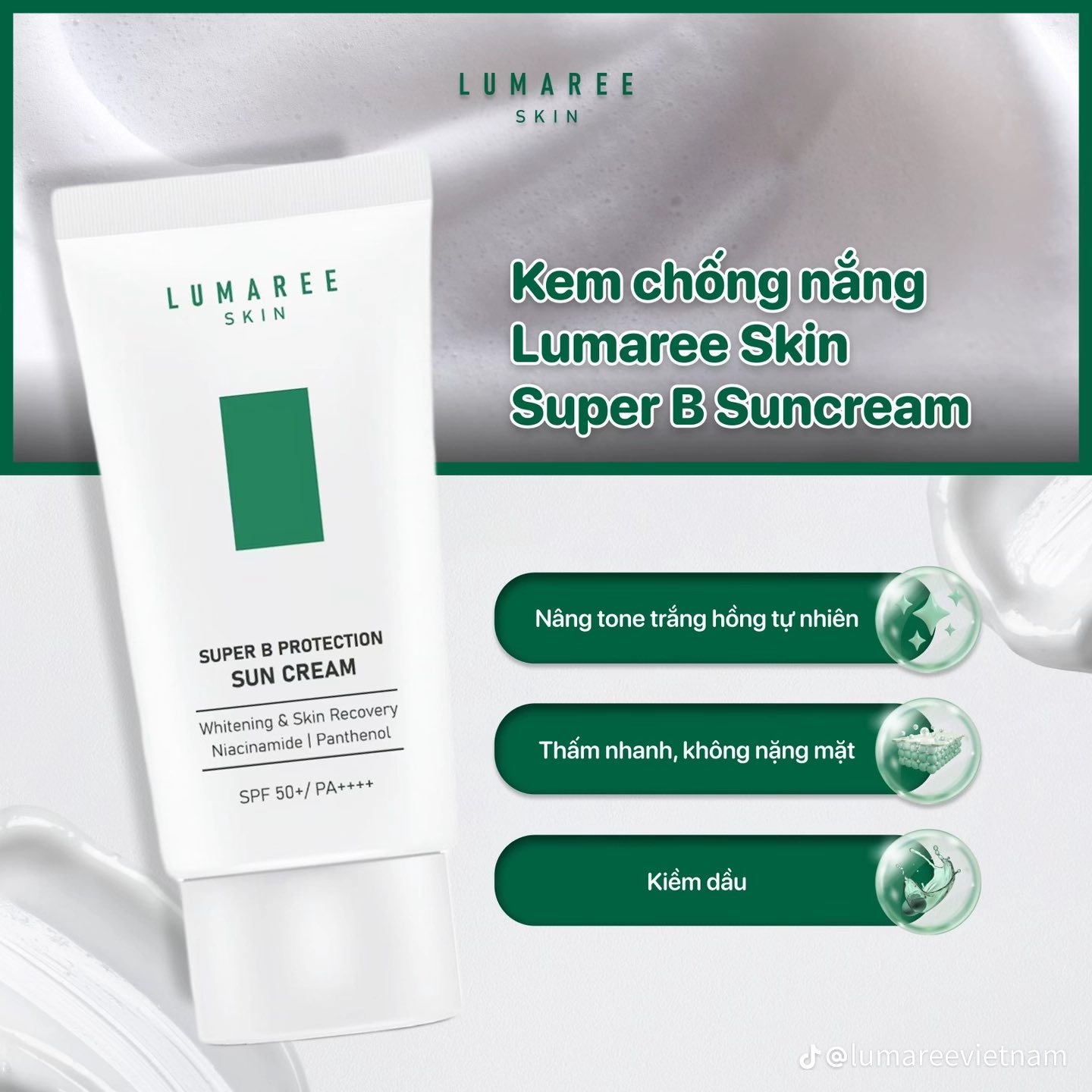 Lumaree Super B Protection Sun Cream KCN 50ml (CTY)