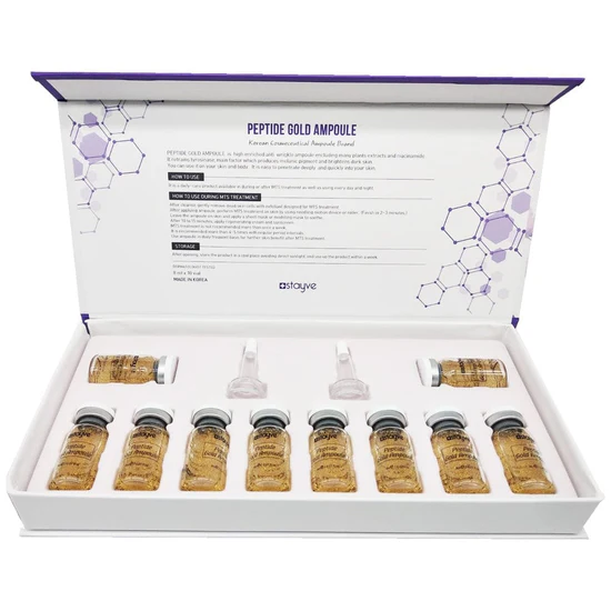 Stayve Peptide Gold Ampoule 10x8ml (CTY) - Màu Tím (ống lẻ)