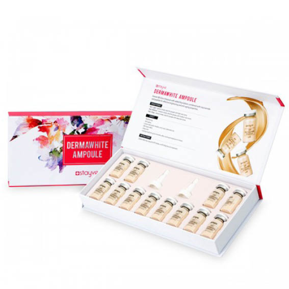 Stayve Dermawhite Ampoule 12x8ml (CTY) - Màu Đỏ (Ống Lẻ)