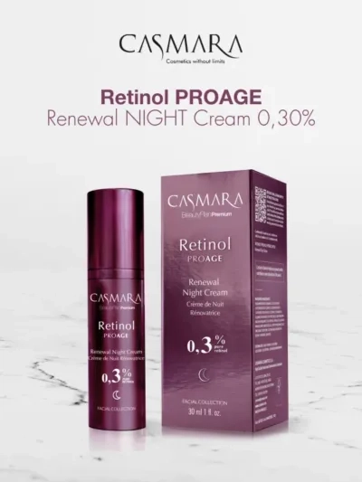 Casmara Retinol Proage Renwal Night Cream 0.3% 30ml