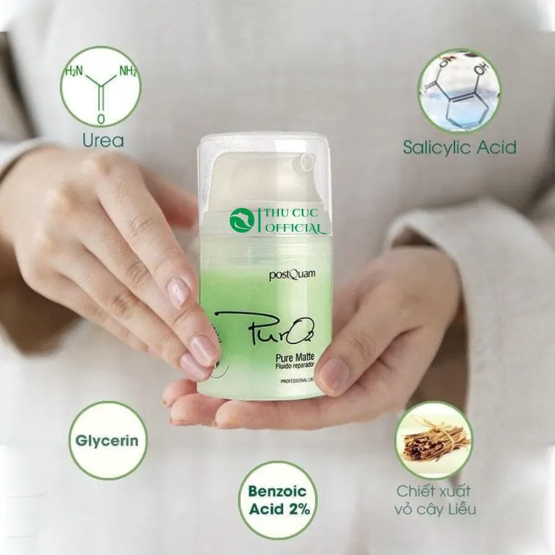 Postquam Q13 Kem Dưỡng Pure Matte Mụn Nặng 50Ml (Cty)
