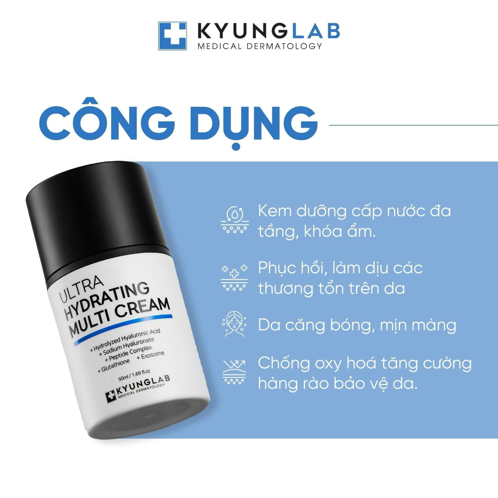 Kyunglab Dưỡng Ultra Hydrating Multi Cream Mẫu Mới 50Ml (Cty)
