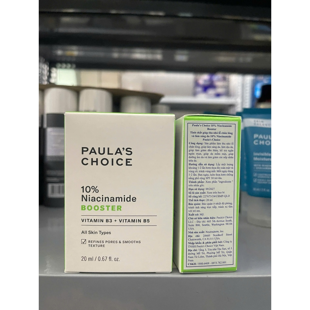 Paula Choice 20% Niacinamide Booster 20ml (Cty)