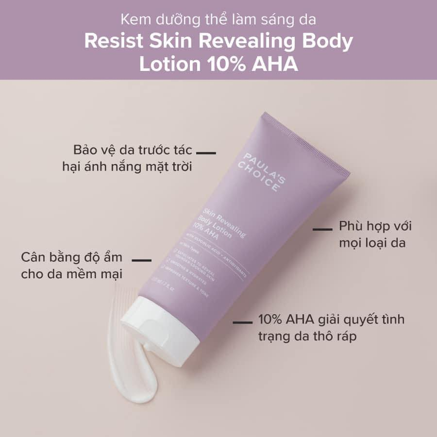 Paula Choice 10% AHA Body Lotion 210Ml (Cty)