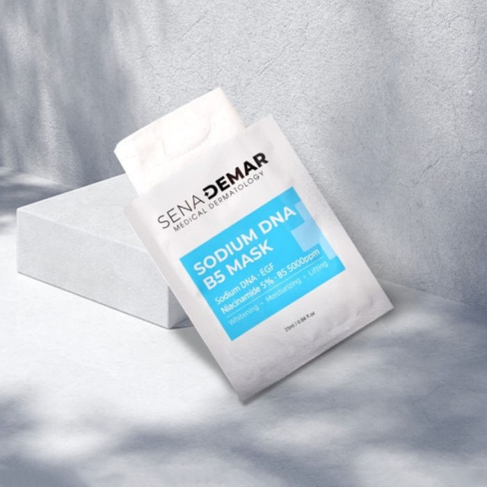 Sena Derma Mặt Nạ B5 Dna Cấp Ẩm Căng Bóng - Màu Xanh (Cty)
