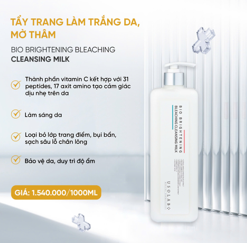 Usolab Bio Brightening Blenaching Cleanser Tẩy Trang 1000Ml (Cty)