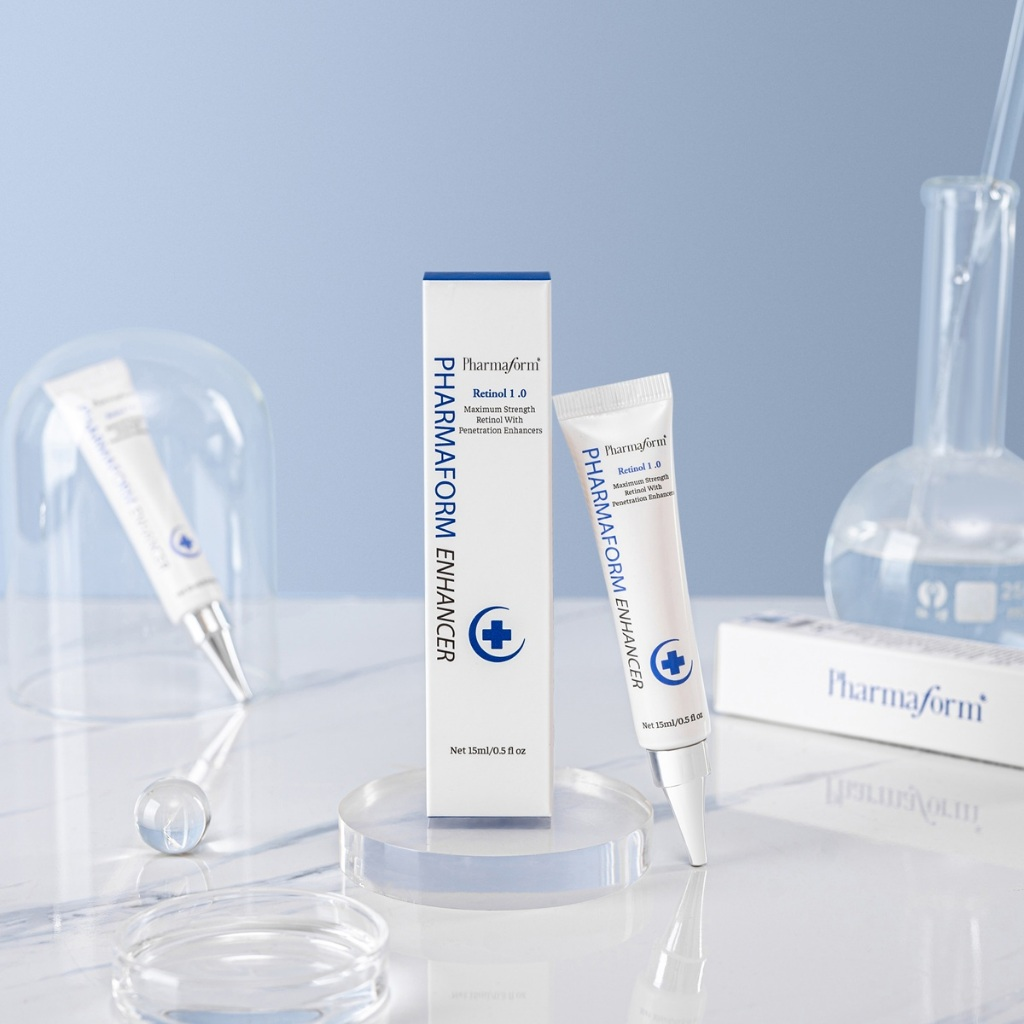 Pharmaform Retinol 1.0% Enhancer 15ml -Trắng Xanh (Cty)