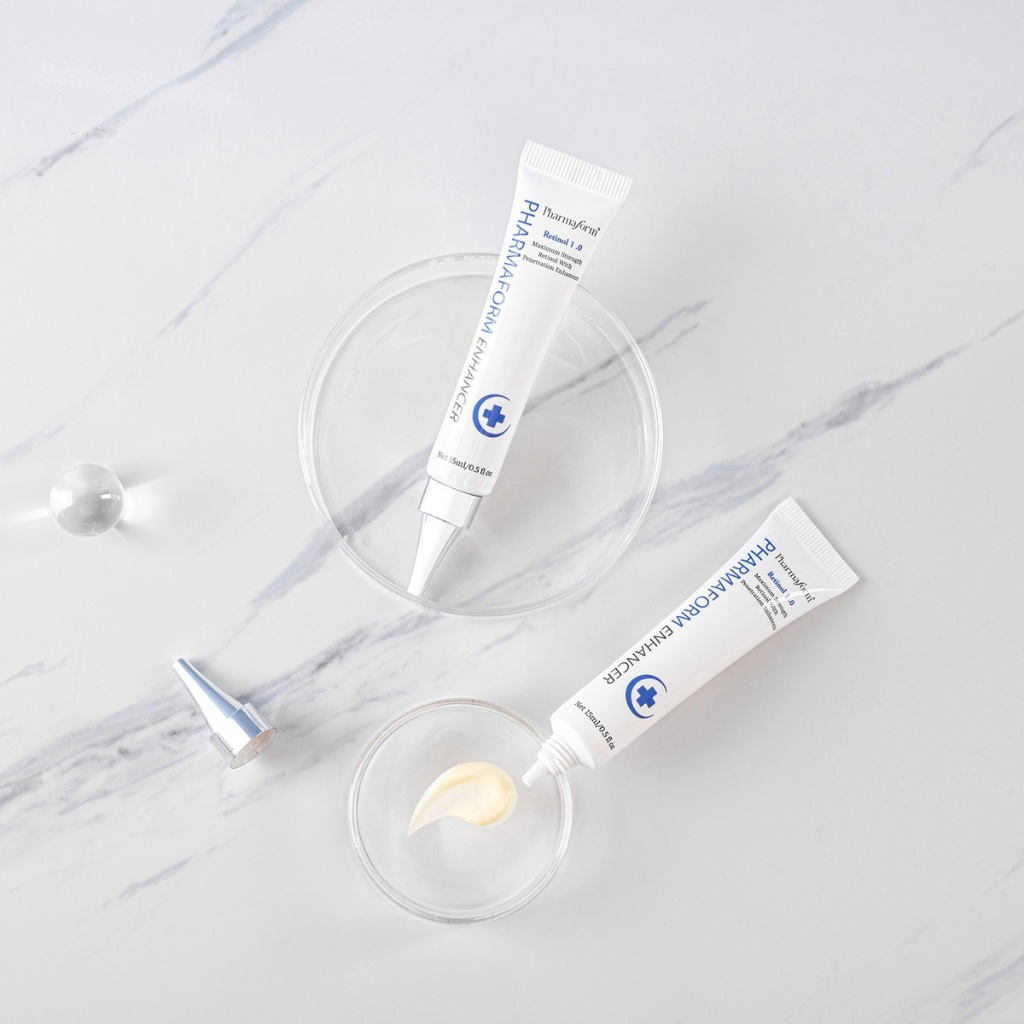 Pharmaform Retinol 1.0% Enhancer 15ml -Trắng Xanh (Cty)